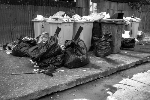 Residents disposing old furniture in Harrow